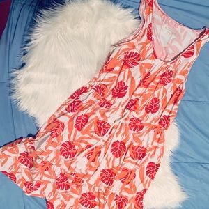 Tropical Dress / Cover up